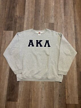 Vintage Greek Life Alpha Kappa Delta Crewneck Sweatshirt